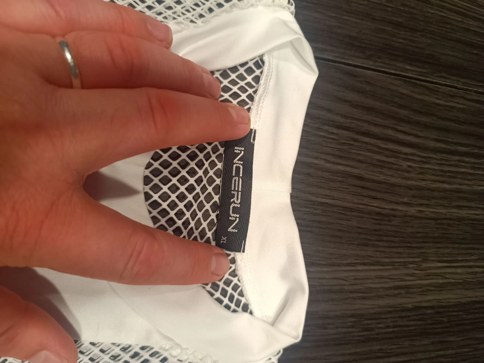 Débardeur crop top branco masculino – photo 5